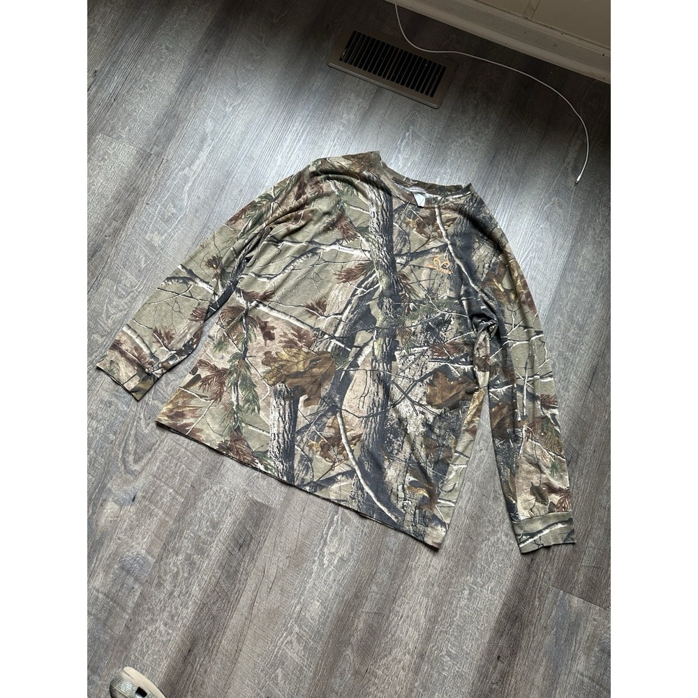 REALTREE Camo Long Sleeve‎ Hunting Gear Great Condition Baggy 90s Jnco Like